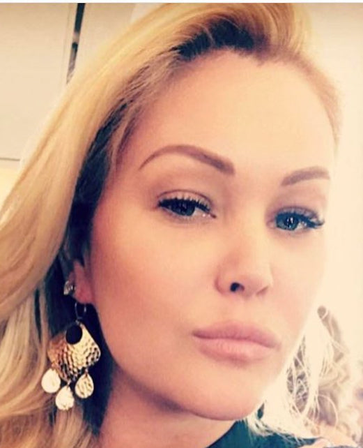 Hammered Chandelier Earrings