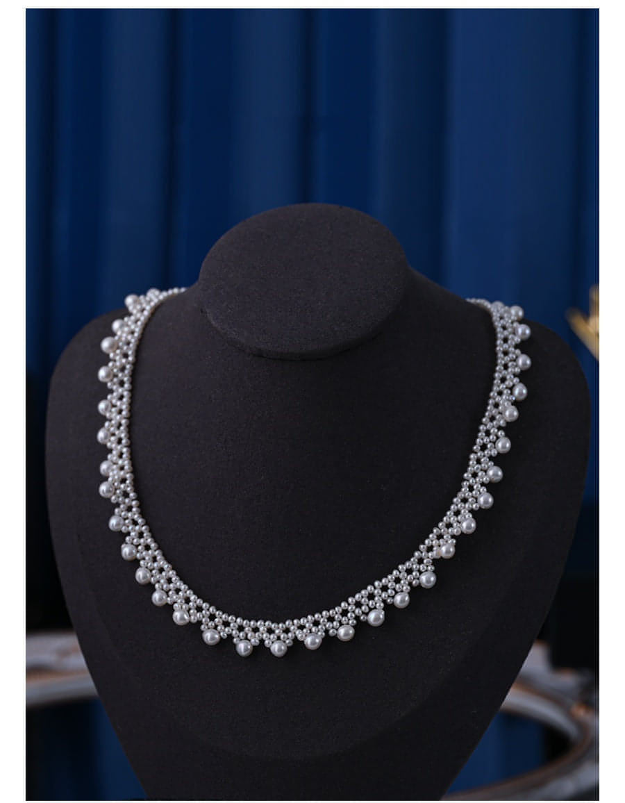 LuxeJewels™ – South Sea Pearl Necklace with 18K Gold Accent