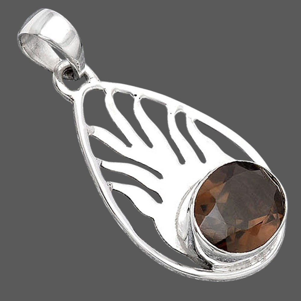 Fire Flame - Smoky Quartz - Brazil Pendant P-1209 SDP154491