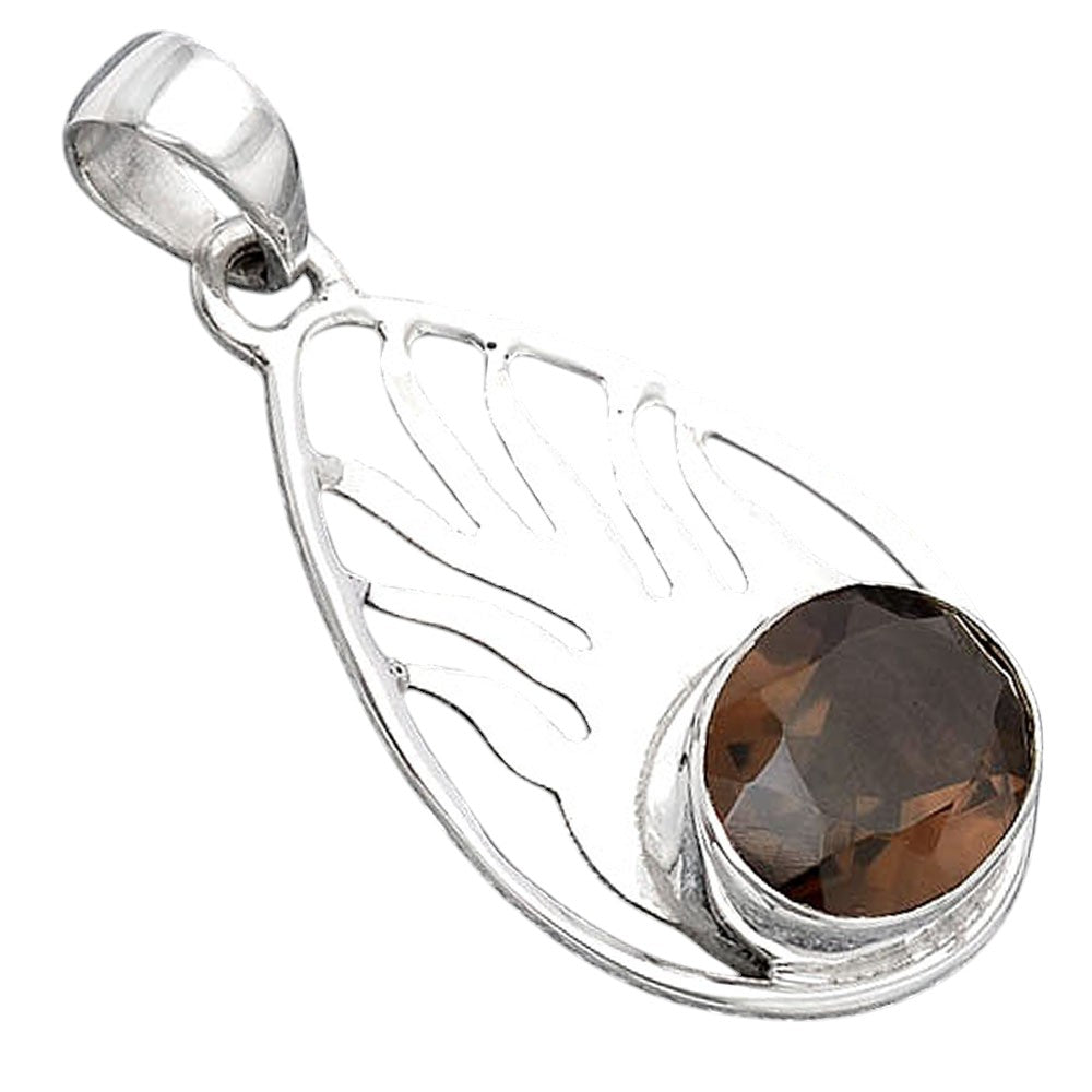 Fire Flame - Smoky Quartz - Brazil Pendant P-1209 SDP154491