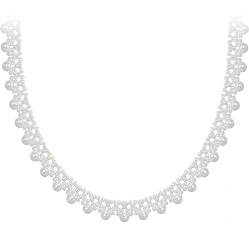 LuxeJewels™ – South Sea Pearl Necklace with 18K Gold Accent